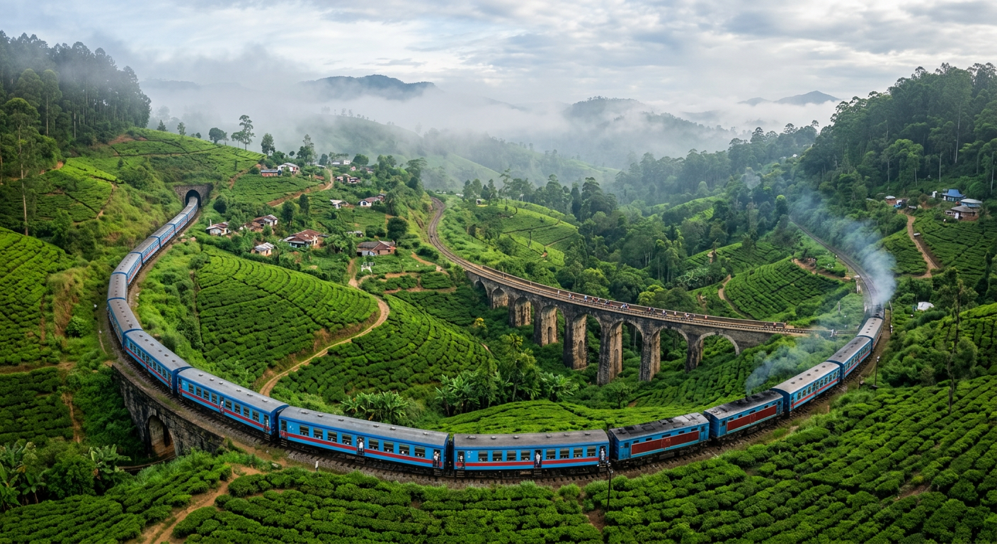Breakfast at the Demodara Railway Loop