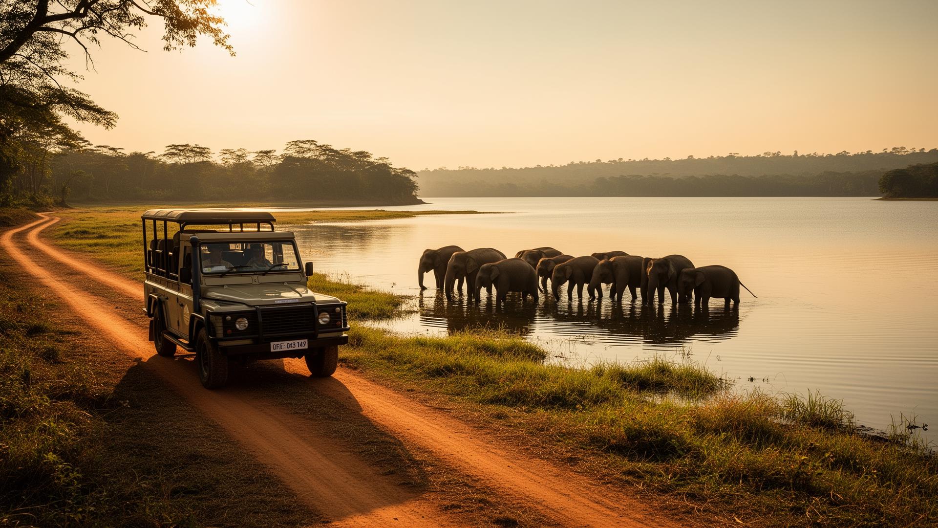Maduru Oya National Park Safari