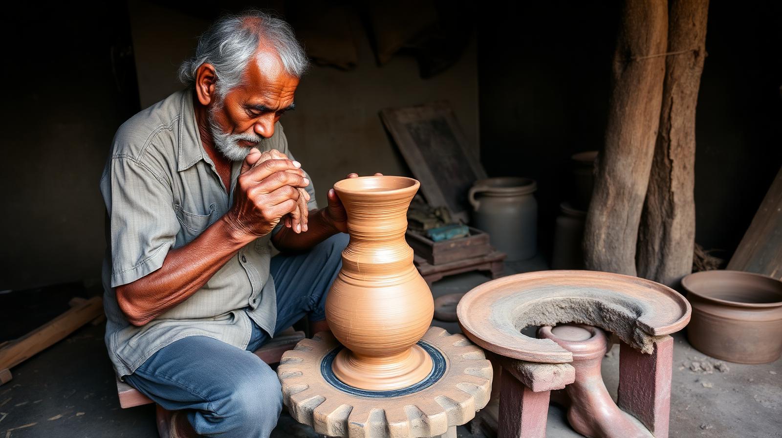Pottery Making with the Master Potter