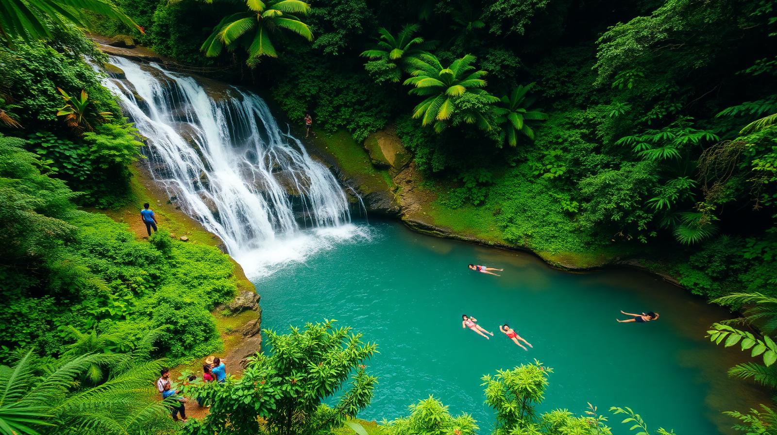 Waterfall Swim & Village Lunch